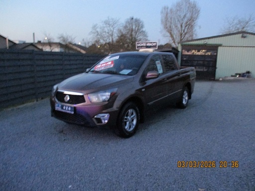 SsangYong Actyon SPORTS PICKUP 2.0Tdi 4WD SAPPHIRE PRIVACY LV5PL VERKOCHT
