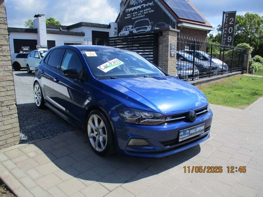 Volkswagen Polo Polo 1.0i R-LINE PRIVACY ALU 17" CARPLAY AIRCO PDC VERLAAGD EURO6ei TOPSTAAT