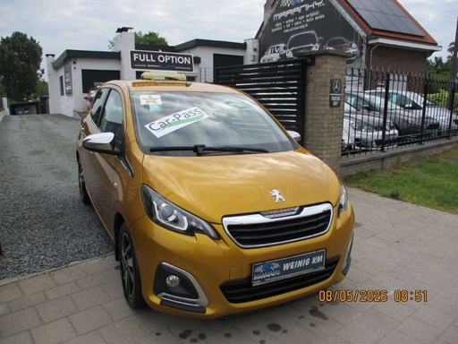 Peugeot 108 108 1.2 PureTech GT Line AIRCO NAVI CRUISE CONTROL CAMERA ALU VERKOCHT